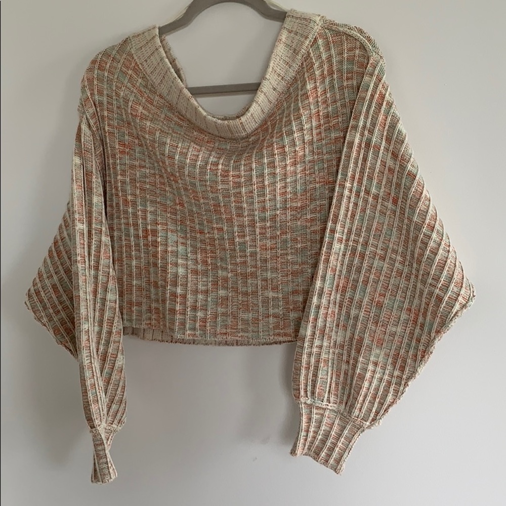 Off the shoulder sweater